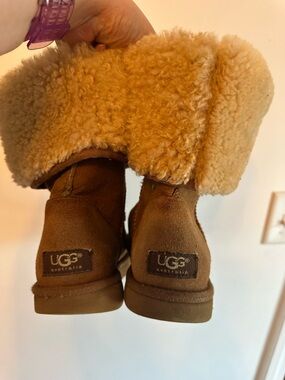 UGG Australia Classic Chestnut Shearling Boots tall